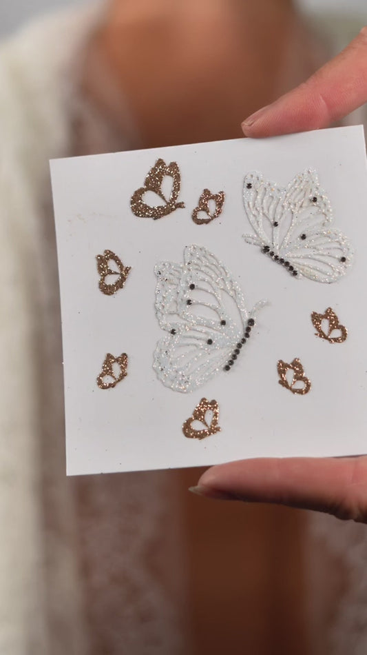Composition de papillons – bijou de peau M Paris en vidéo